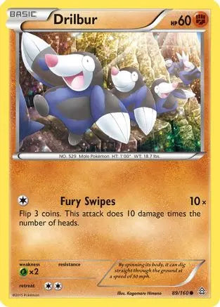 Drilbur (89/160) [XY: Primal Clash] Pokémon