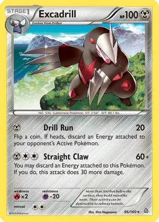 Excadrill (96/160) [XY: Primal Clash] Pokémon