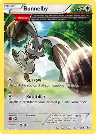 Bunnelby (121/160) [XY: Primal Clash] Pokémon
