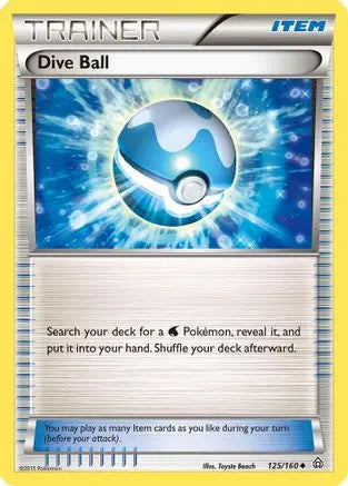 Dive Ball (125/160) [XY: Primal Clash] Pokémon