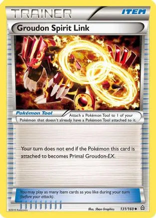 Groudon Spirit Link (131/160) [XY: Primal Clash] Pokémon