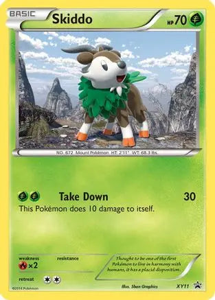 Skiddo (XY11) [XY: Black Star Promos] Pokémon