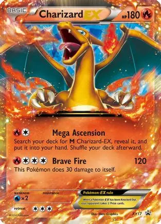 Charizard EX (XY17) [XY: Black Star Promos] Pokémon