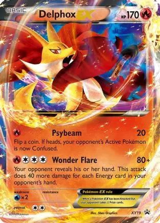 Delphox EX (XY19) [XY: Black Star Promos] Pokémon