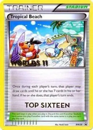 Tropical Beach (BW28) (Top 16) [Black & White: Black Star Promos] Pokémon