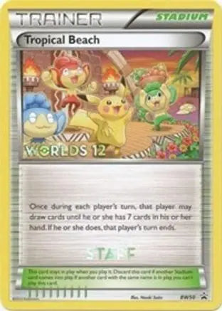 Tropical Beach (BW50) (Staff) [Black & White: Black Star Promos] Pokémon