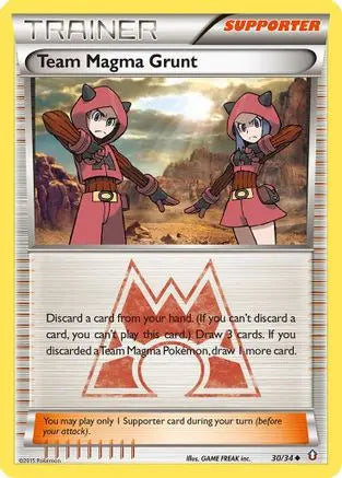 Team Magma Grunt (30/34) [XY: Double Crisis] Pokémon