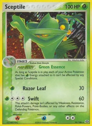 Sceptile (10/106) [EX: Emerald] Pokémon