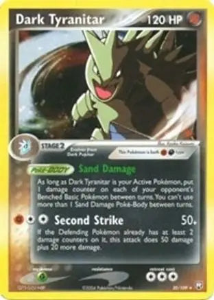 Dark Tyranitar (20/109) (Theme Deck Exclusive) [EX: Team Rocket Returns] Pokémon
