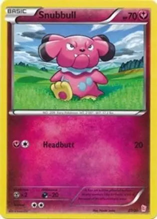 Snubbull (27/30) [XY: Trainer Kit - Sylveon & Noivern] Pokémon