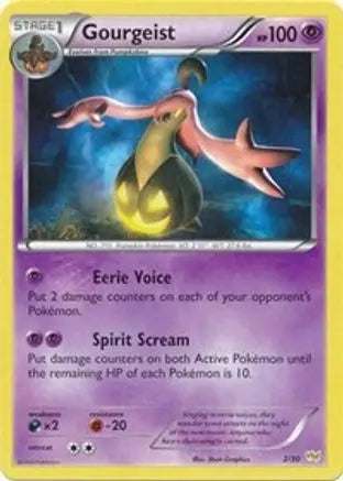 Gourgeist (2/30) [XY: Trainer Kit - Sylveon & Noivern] Pokémon