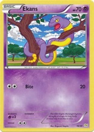 Ekans (16/30) [XY: Trainer Kit - Sylveon & Noivern]