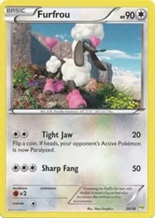 Furfrou (20/30) [XY: Trainer Kit - Sylveon & Noivern] Pokémon