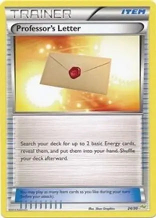Professor's Letter (24/30) [XY: Trainer Kit - Sylveon & Noivern] Pokémon