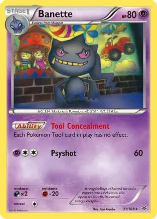 Banette (31/108) [XY: Roaring Skies] Pokémon