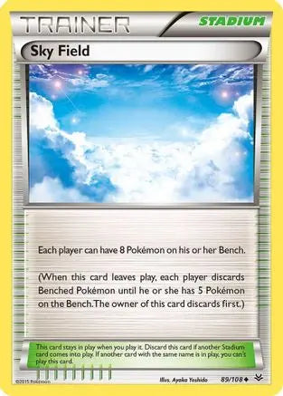 Sky Field (89/108) [XY: Roaring Skies] Pokémon