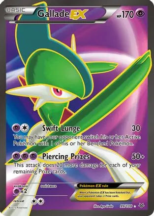 Gallade EX (99/108) [XY: Roaring Skies] Pokémon