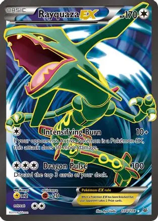 Rayquaza EX (104/108) [XY: Roaring Skies] Pokémon