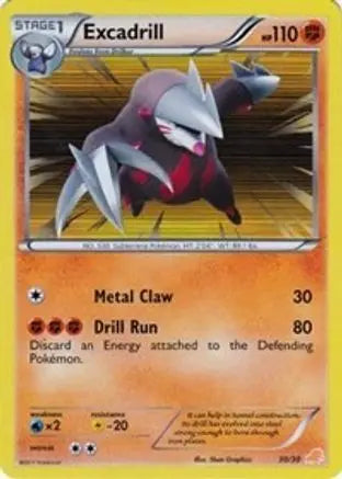 Excadrill (30/30) [Black & White: Trainer Kit] Pokémon