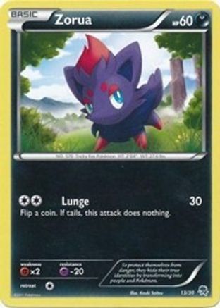 Zorua (13/30) [Black & White: Trainer Kit]
