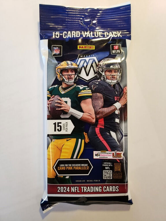 2024 Panini Mosaic Football Fat Pack - Doe's Cards