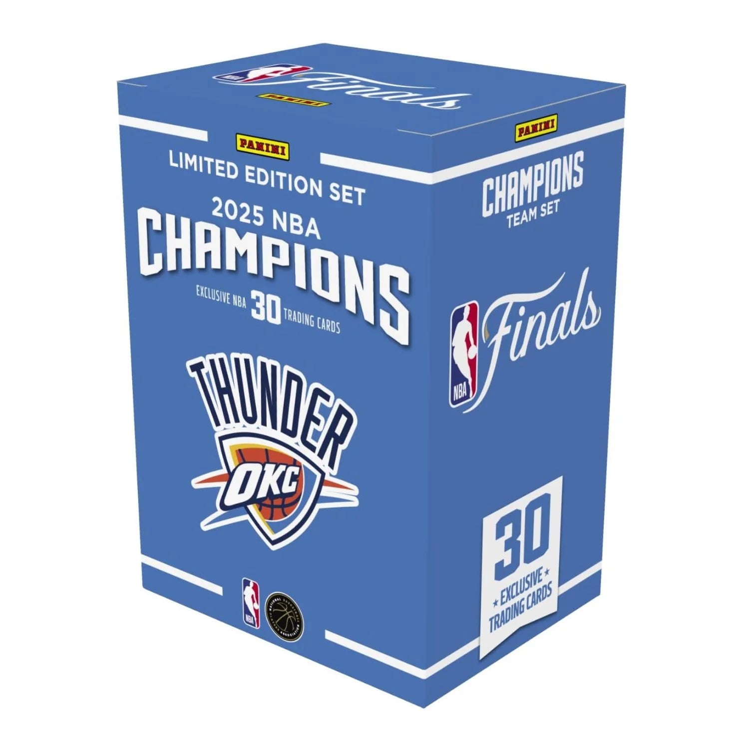 Oklahoma City Thunder Panini 2025 NBA Champions 30-Card Box Set - Doe's Cards