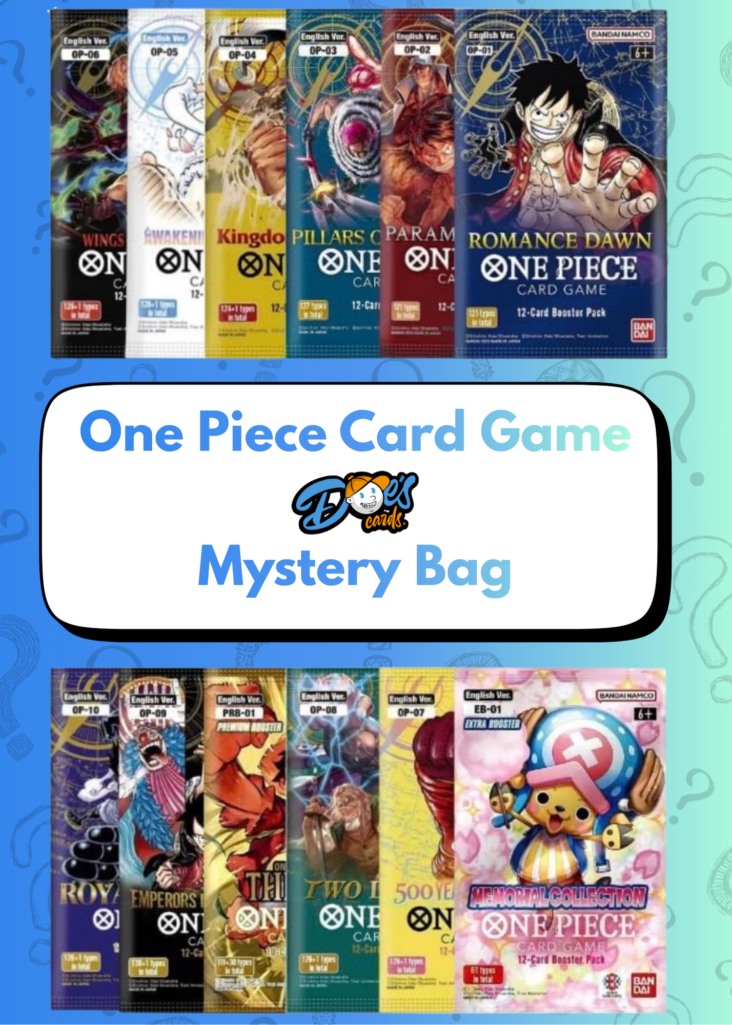 One Piece Card Game - Mystery box - English - booster pack edition
