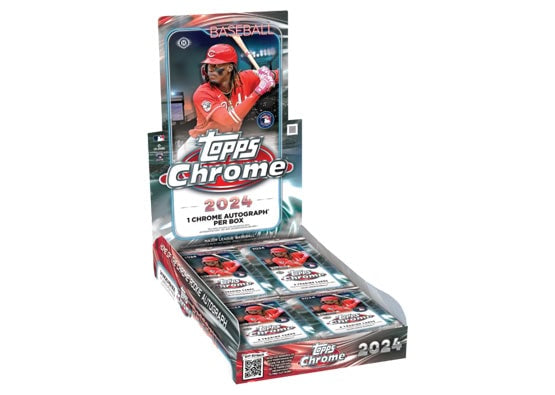 2024 Topps Chrome Baseball Hobby Box