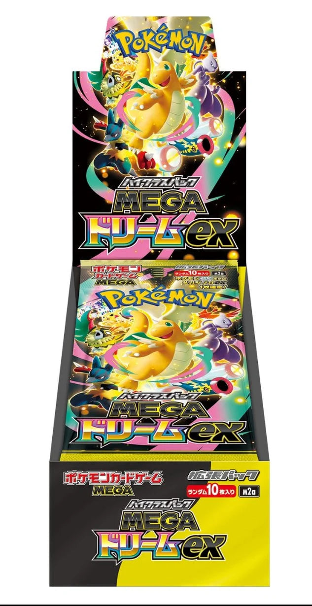 Pokémon Japanese MEGA Dream ex Booster Box Doe's Cards