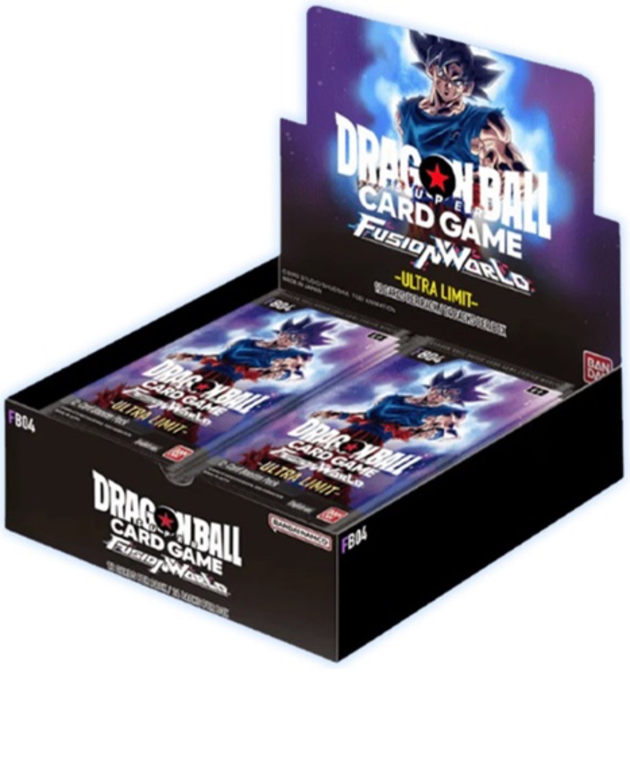 Dragon Ball Super Card Game Fusion World - Ultra Limit Booster Box [FB04] - Doe's Cards