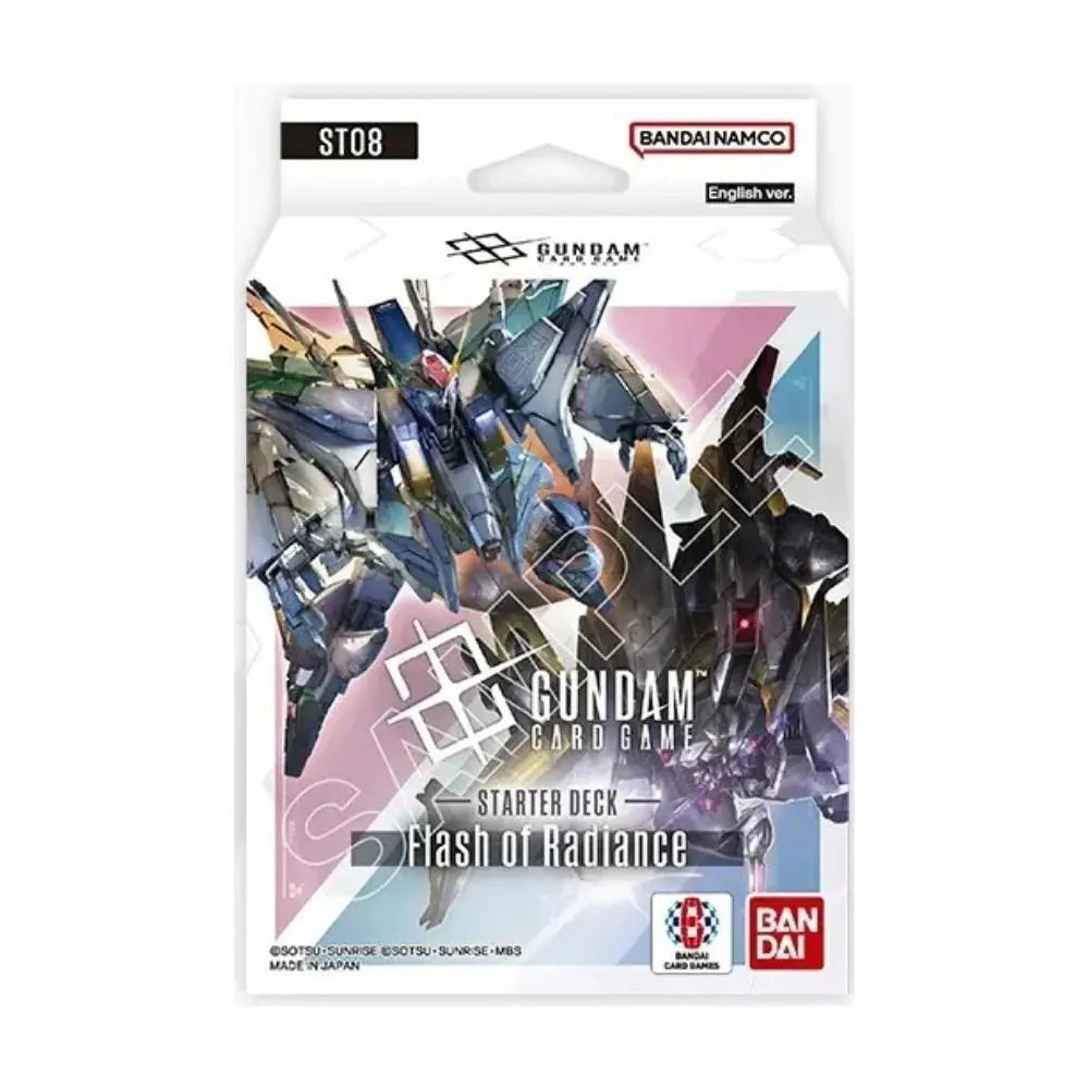 Gundam Card Game - Starter Deck - ST-08 - Flash Of Radiance Bandai