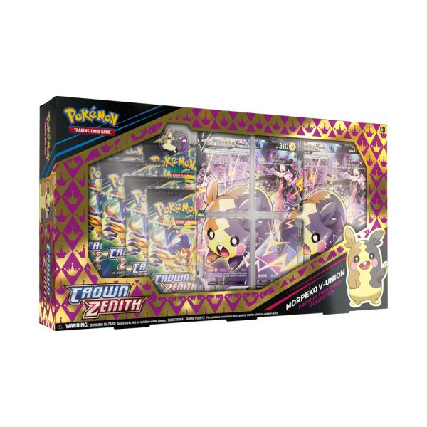 Pokemon Crown Zenith Premium Treasure Collection - Morpeko V-UNION