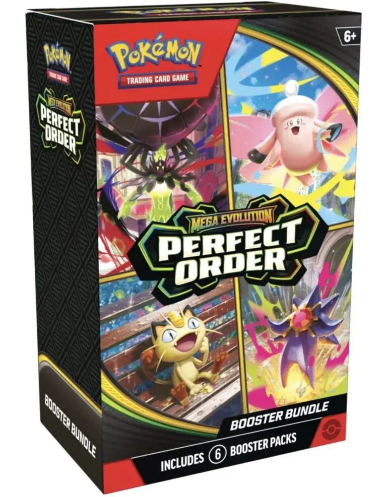 Pokémon TCG: Mega Evolution - Perfect Order - Booster Bundle (Pre Order) Doe's Cards