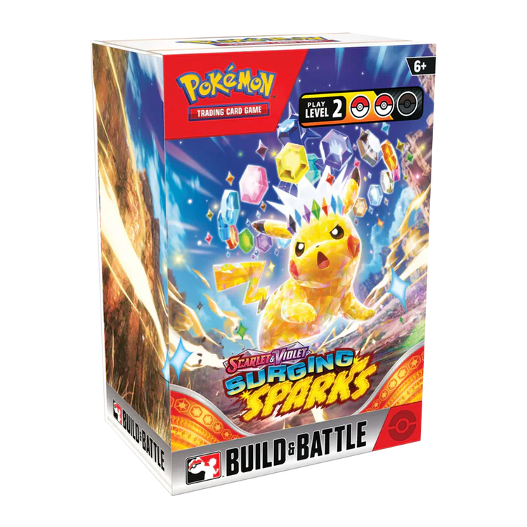 Pokemon Scarlet and Violet Surging Sparks Build and Battle Kit (Pre-Order)