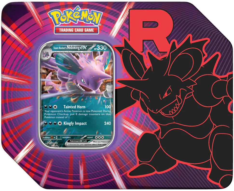 Pokémon - 2025 Team Rocket Tins - Doe's Cards