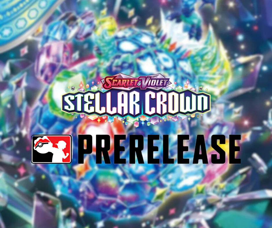 Pokemon Stellar Crown Pre Release Tournament (August 31st @ 12:30pm)