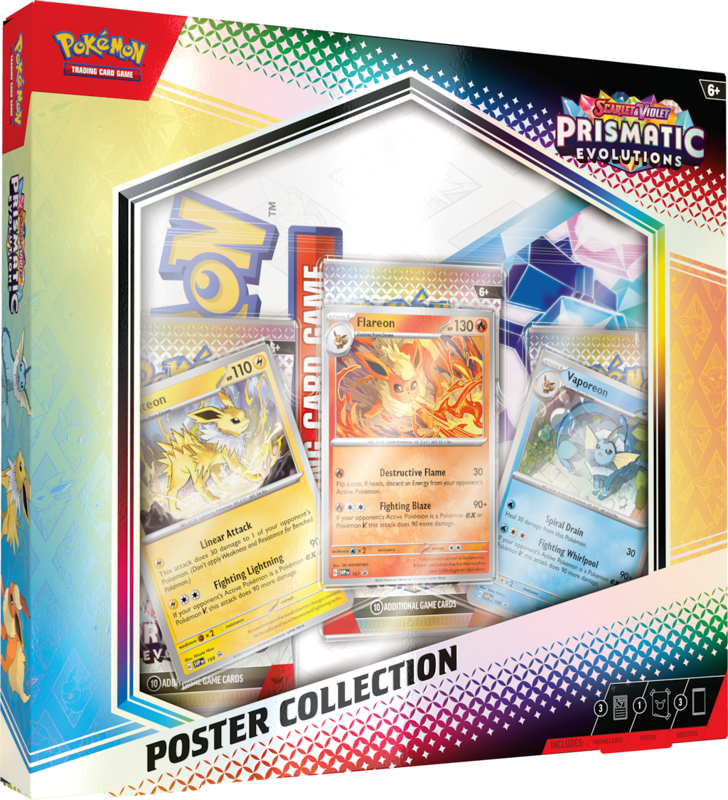 Pokemon Scarlet & Violet: Prismatic Evolution - Poster Collection