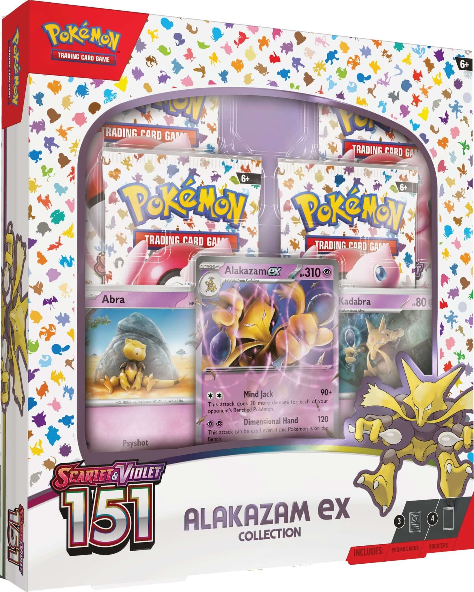 Pokemon TCG - Scarlet & Violet - 151 Alakazam EX Box