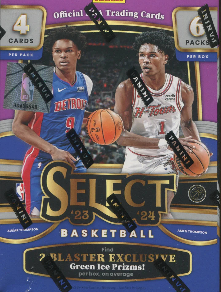2023-24 Panini Select Basketball Hobby Blaster (Green Ice Prizm) - Doe's Cards
