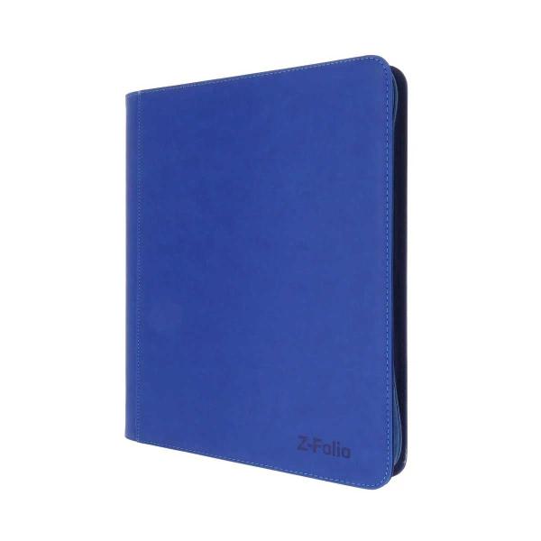 Z-Folio 9-Pocket LX Album - Toploaders Blue - Doe's Cards
