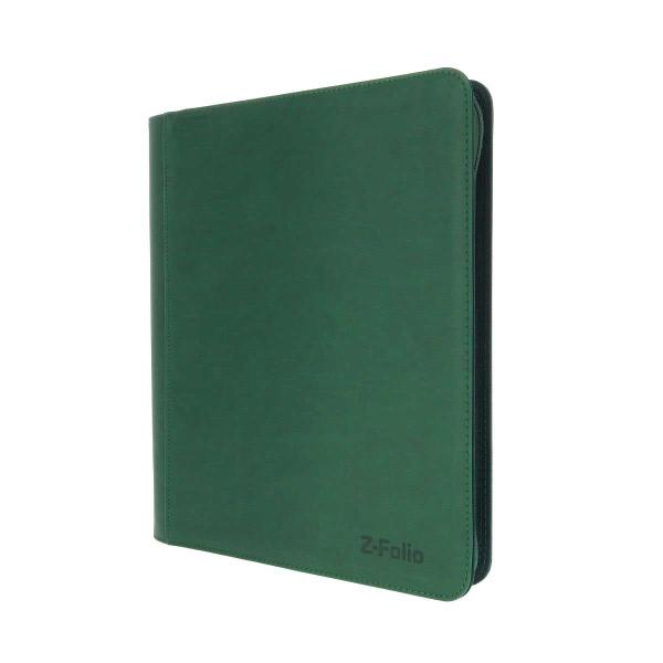 Z-Folio 9-Pocket LX Album - Toploaders Green - Doe's Cards
