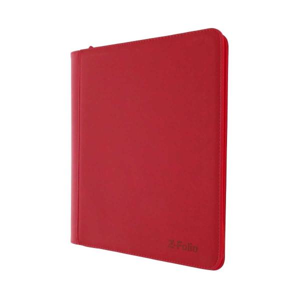 Z-Folio 9-Pocket LX Album - Toploaders Red - Doe's Cards