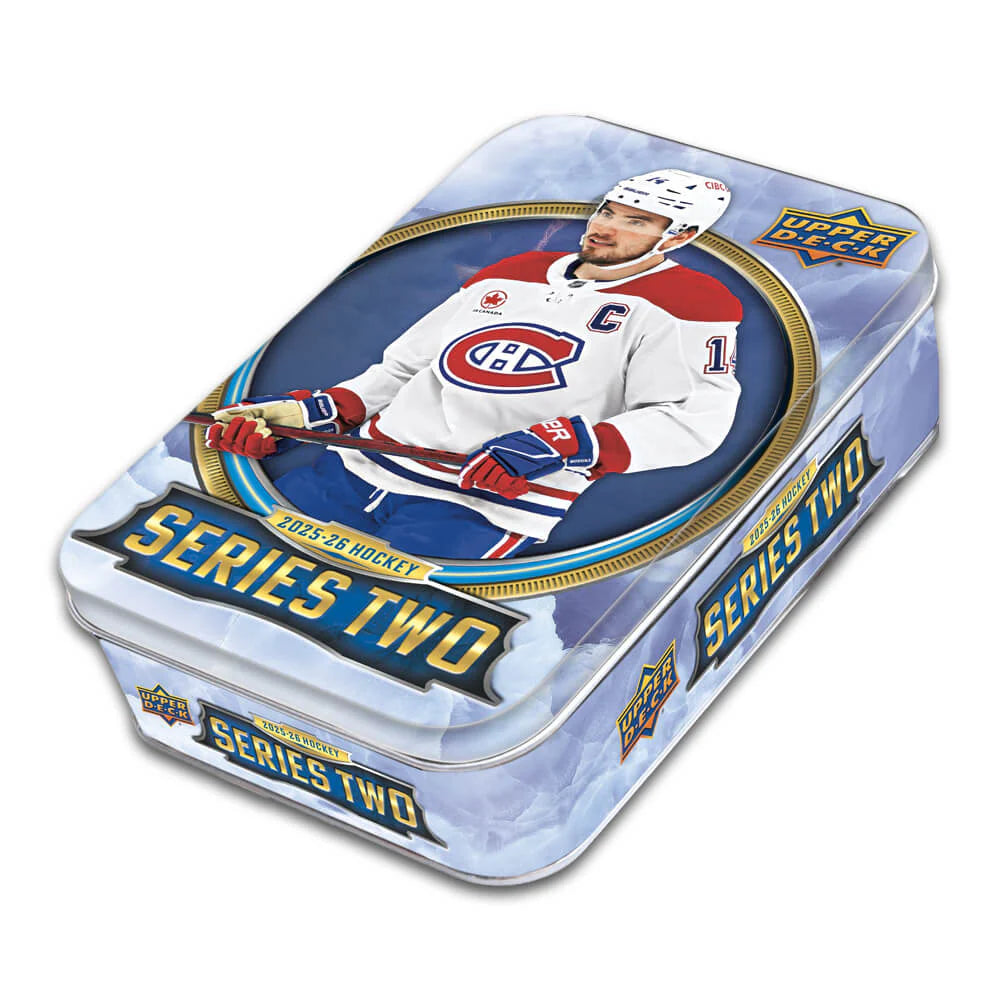 2025-26 Upper Deck Series 2 Hockey Retail Tin
