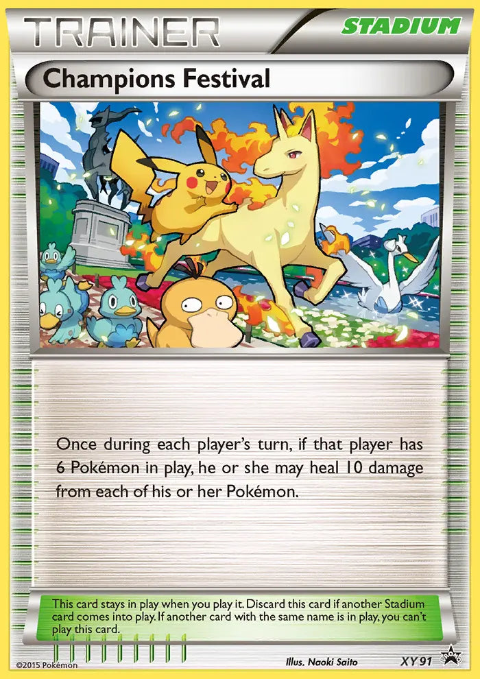 Champions Festival (XY91) (2015) [XY: Black Star Promos] Pokémon