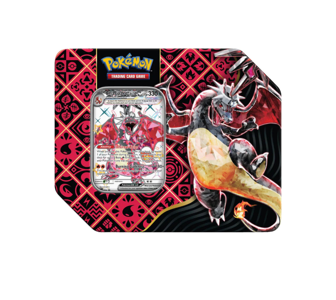 Pokemon Paldean Fates Tin - Charizard (Pre Order)