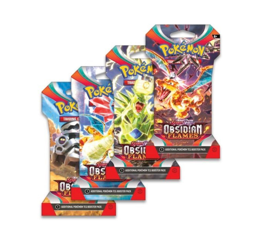 Pokemon - Scarlet & Violet - Obsidian Flames - 24x Booster pack bundle