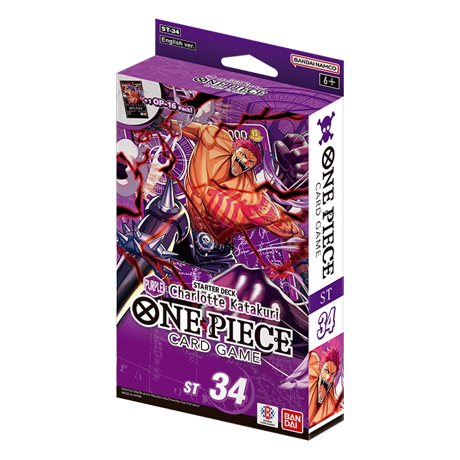 One Piece Card Game - STARTER DECK -PURPLE Charlotte Katakuri- [ST-34] Doe's Cards