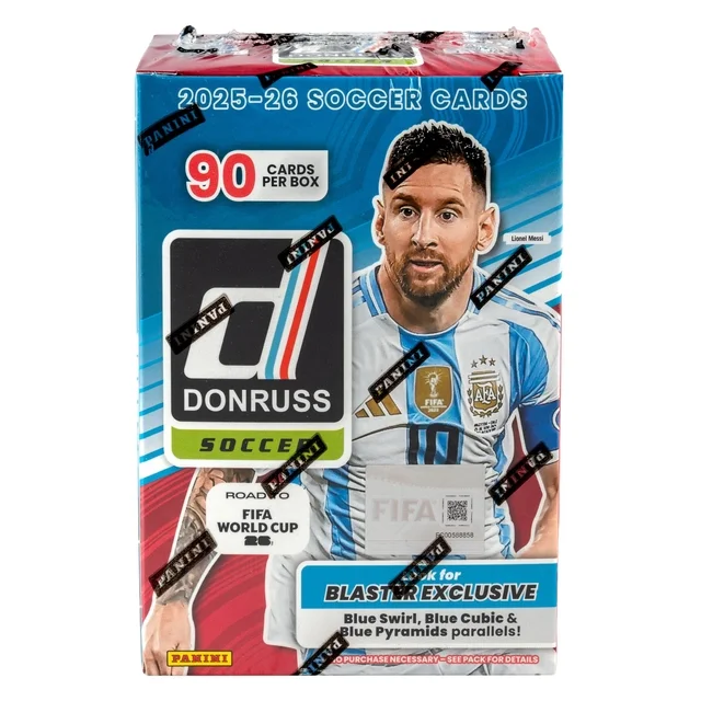 2025-2026 Panini Donruss Road to FIFA World Cup 26 Soccer Trading Cards Blaster Box Doe's Cards