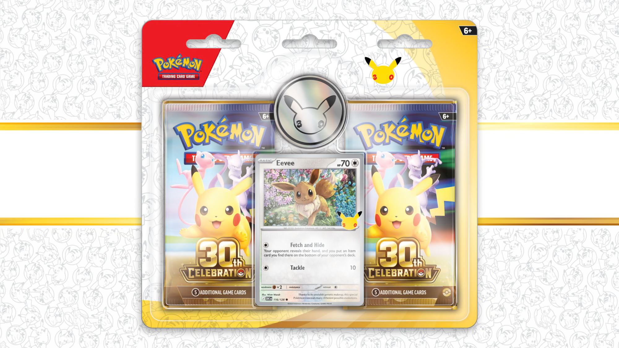 Pokemon TCG: 30th Celebration - 2-Pack Blister ( Preorder ) Doe's Cards