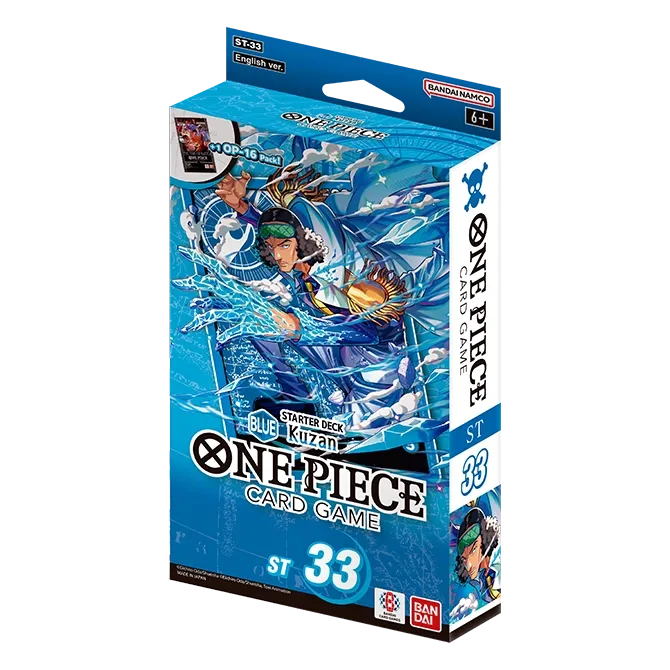 One Piece Card Game - STARTER DECK -BLUE Kuzan- [ST-33] Doe's Cards
